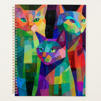 Cubist Cat Sentinels Planner