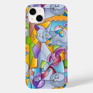 Cubist Cats - The Mininos Case-Mate iPhone 14 Plus Case