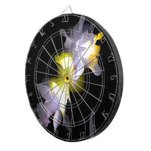 Cubist Daffodils Dartboard