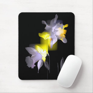 Cubist Daffodils Mouse Mat