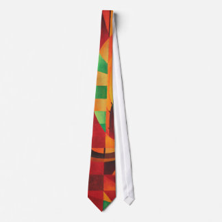 Cubist Junks On The Red Sea Tie