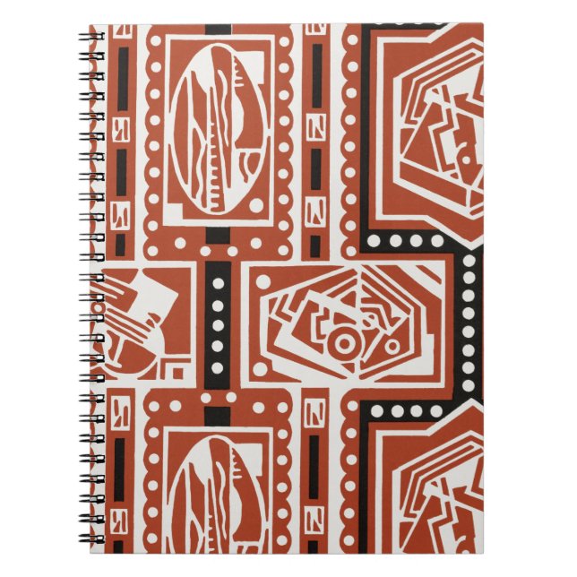 Cubist shapes (1924) Charles Goy Notebook (Front)
