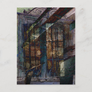 Cubist Shutters, Doors & Windows Postcard