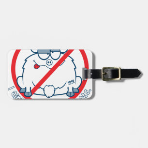 cubs chicago goat shirt luggage tag