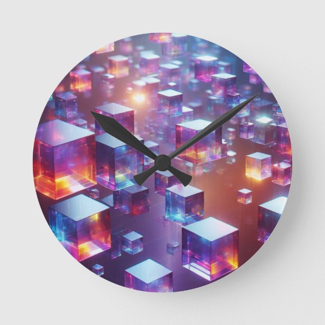 cubus round clock (Front)