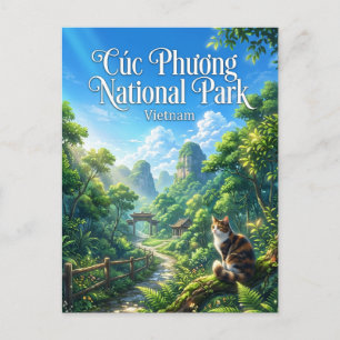Cúc Phương National Park Vietnam Postcard