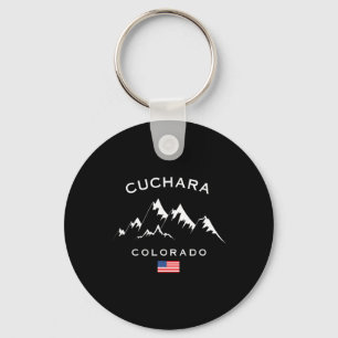 Cuchara Colorado Ski Resort Rocky Mountains Skiing Key Ring