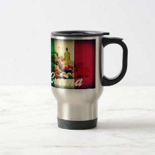Cucina Italian Flag Travel Mug