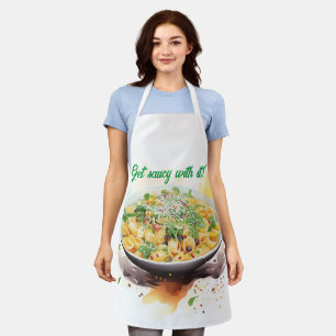 Cucina Italiana: Artistic Italian Apron