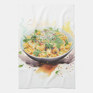Cucina Italiana: Artistic Italian Tea Towel