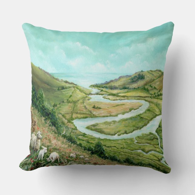 Cuckmere Haven after the Storm Cushion (Front)