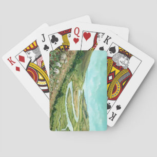 Cuckmere Haven after the Storm Playing Cards