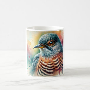 Cuckoo Bird 090724AREF120 - Watercolor Coffee Mug