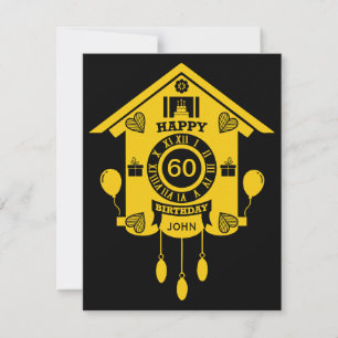 Cuckoo Clock Time Happy Birthday