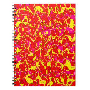 Cuckoo Marbled Abstract Notebook