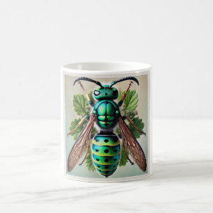 Cuckoo Wasp Splendor 051124IREF210 - Watercolor Coffee Mug