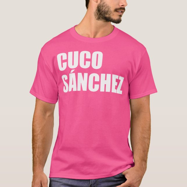 Cuco Sanchez Mexican Singer T-Shirt (Front)