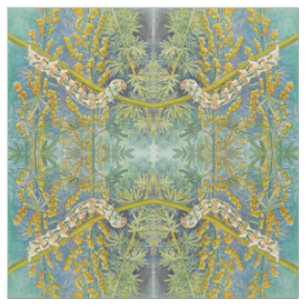 Cucullia Absinthii Wormwood Caterpillar  Fabric