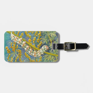 Cucullia Absinthii Wormwood Caterpillar  Luggage Tag