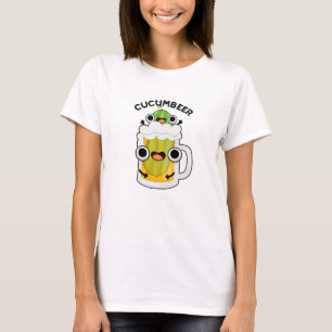 Cucum-beer Funny Beer Pun  T-Shirt