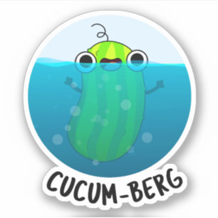 Cucum-berg Funny Cucumber Pun