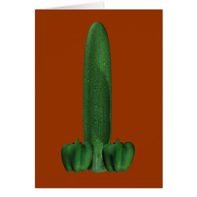 Cucumber and Peppers (Front)