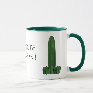 Cucumber And Peppers Mug