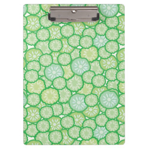Cucumber funny pattern clipboard