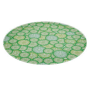 Cucumber funny pattern cutting board