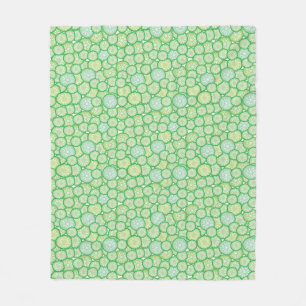 Cucumber funny pattern fleece blanket