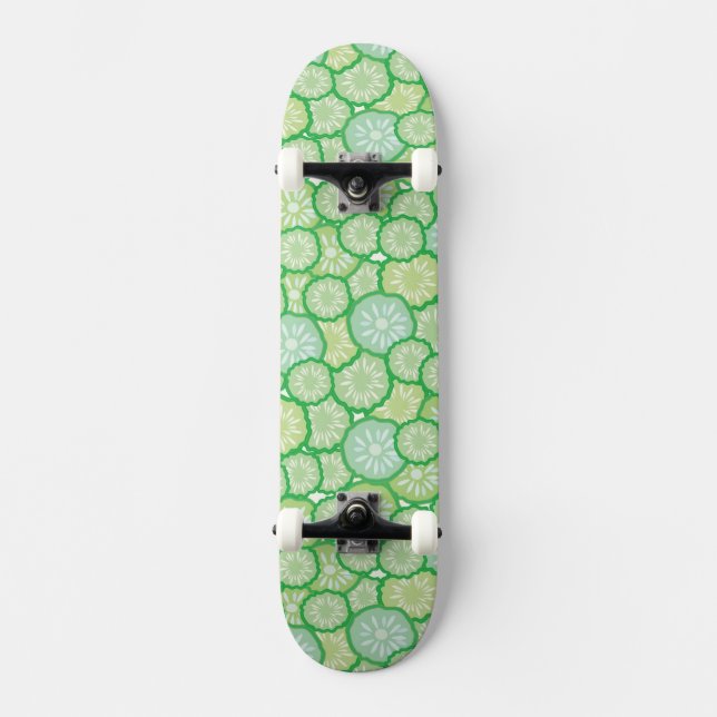 Cucumber funny pattern skateboard (Front)