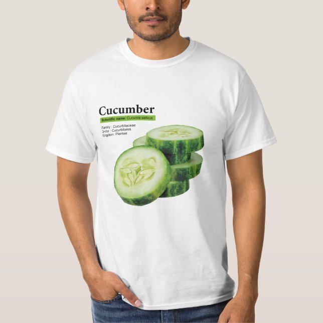 Cucumber Graphic Tee, Unisex Sweatshirt T-Shirt (Front)