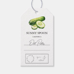 Cucumber Hang Tag
