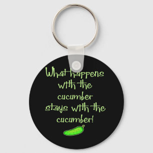 Cucumber Key Ring