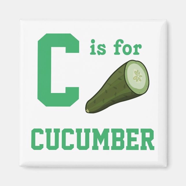Cucumber Magnet (Front)