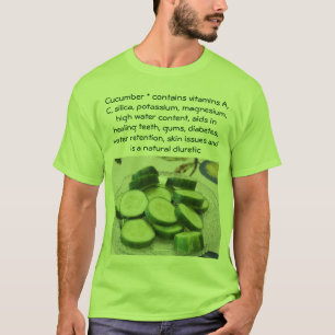 Cucumber mens shirt