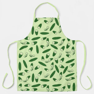 Cucumber Pattern Apron