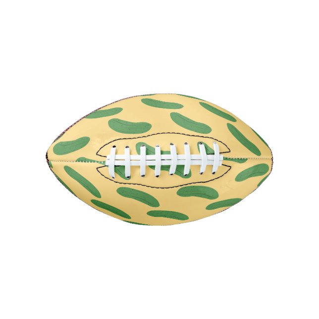 Cucumber Pickles Vegetable Lover Food Humour American Football (Front)