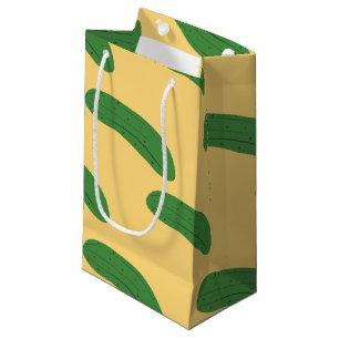 Cucumber Pickles Vegetable Lover Food Humour Small Gift Bag
