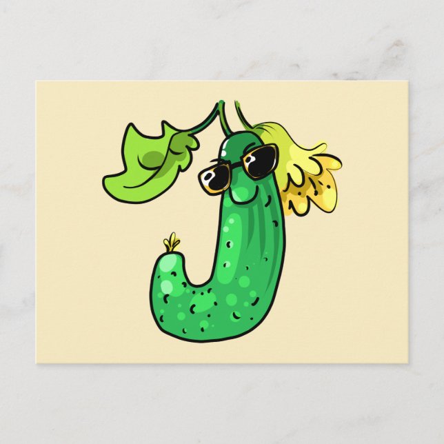cucumber postcard (Front)