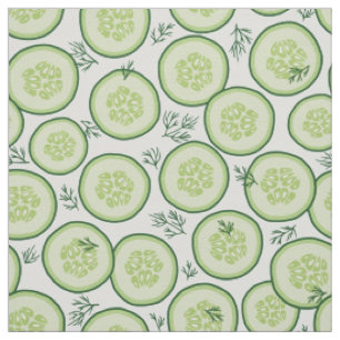 Cucumber Salad Fabric