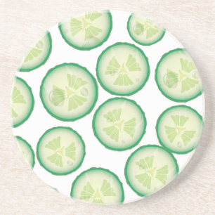 Cucumber Slice Coaster