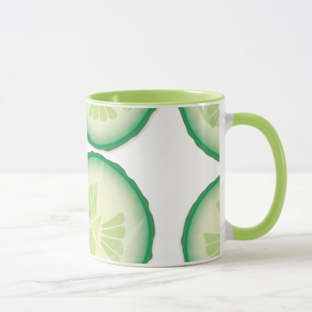 Cucumber Slice Mug (Right)