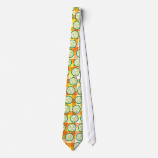 Cucumber Slice Tie