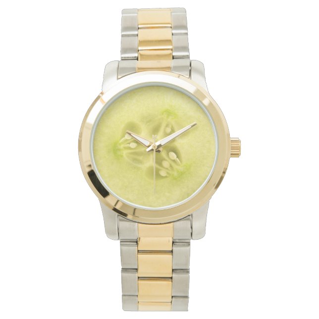 Cucumber slice watch (Front)