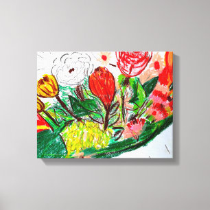 Cucumber Stretched Canvas Print
