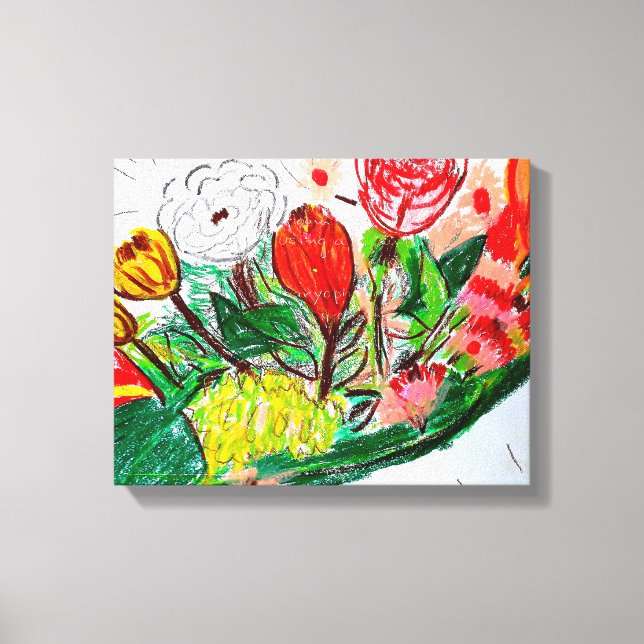 Cucumber Stretched Canvas Print (Front)