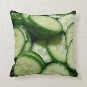 Cucumber Throw Pillow
