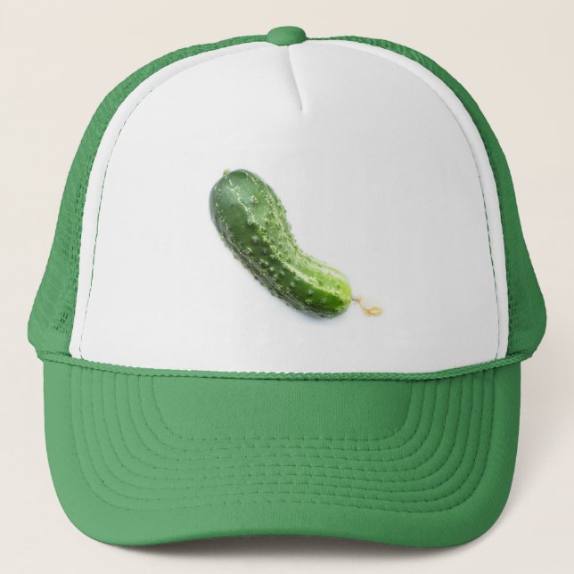 Cucumber Trucker Hat (Front)