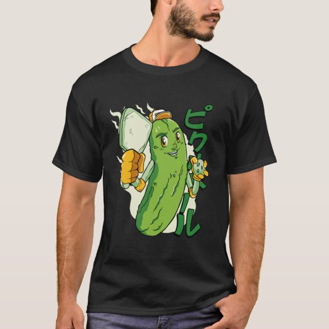 Cucumber Veggies Vegetable Asian Pullover Hoodie (Front)